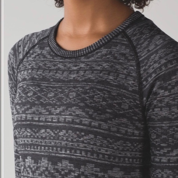 SOLD Lululemon Rest less Pullover Heathered Black - Picture 4 of 8